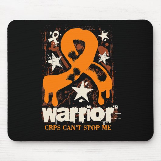 CRPS Warrior Complex Regional Pain Syndrome Aware Muismat (Voorkant)