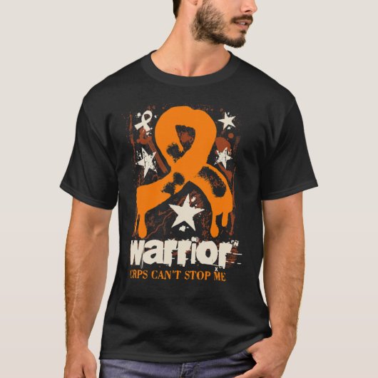 CRPS Warrior Complex Regional Pain Syndrome Awaren T-shirt (Voorkant)