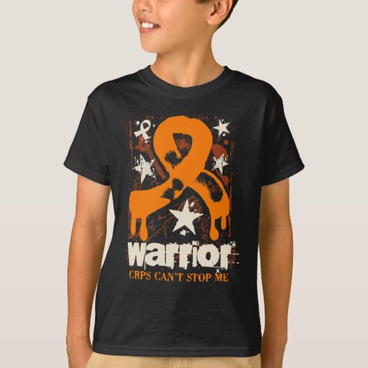 CRPS Warrior Complex Regional Pain Syndrome Awaren T-shirt (Voorkant)
