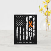 CRPS Warrior US Flag RSD CRPS Bewustzijn Kaart (Gele Bloem)