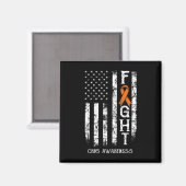 CRPS Warrior US Flag RSD CRPS Bewustzijn Magneet (Voorkant / Achterkant)