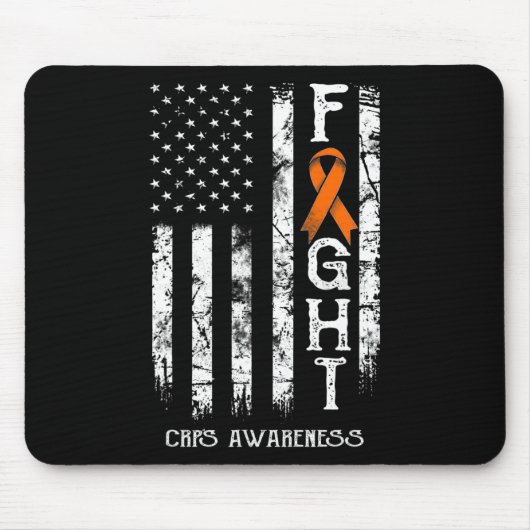CRPS Warrior US Flag RSD CRPS Bewustzijn Muismat (Voorkant)