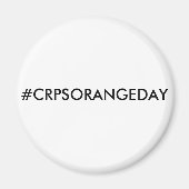 #CRPSORANGEDAY Magneet (Voorkant)