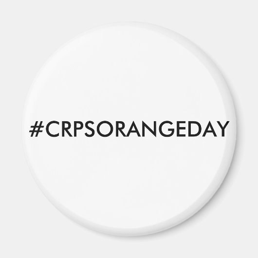 #CRPSORANGEDAY Magneet (Voorkant)