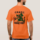 CRRFC - Oranje webhips - Gepersonaliseerd T-shirt (Achterkant)