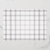 Crritsfun Modern Typografie | AFSTUDEREN REAL Folie Uitnodiging (Achterkant)