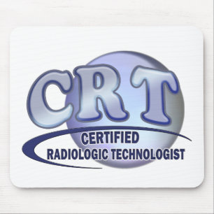 CRT CERTIFIFIED RADIOLOGIC TECHNOLOGIST BLAUW LOGO MUISMAT