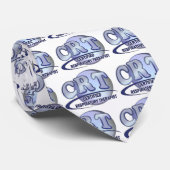 CRT CERTIFIFIED RESPIRATORY THERAPIST BLUE LOGO STROPDAS (Opgerold)