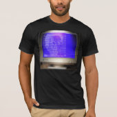 CRT-Scherm-shirt ASCII KUNSTSCHEMA Shirt (Voorkant)