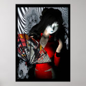 CRTN Geisha Poster (Voorkant)