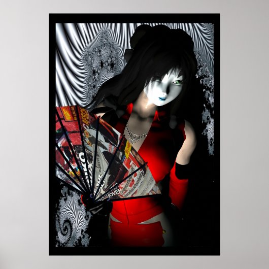 CRTN Geisha Poster (Voorkant)
