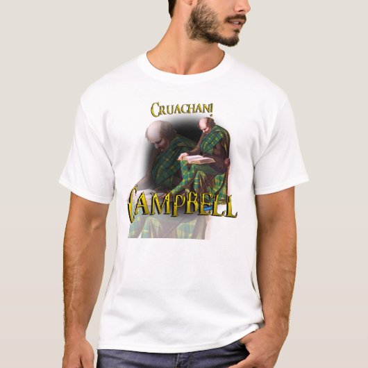 Cruachan! Campbell Highland Games Shirten T-shirt (Voorkant)