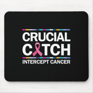 Cruciaal een Vangst Intercept Cancer Breast Cancer Muismat