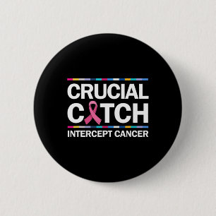 Cruciaal een Vangst Intercept Cancer Breast Cancer Ronde Button 5,7 Cm