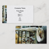 Crucible en Lab Coat - Platinum Visitekaartje (Voorkant / Achterkant)