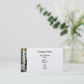 Crucible en Lab Coat - Platinum Visitekaartje (Staand voorkant)