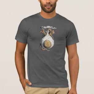 Crucible van vermenigvuldiging en fermentatie t-shirt