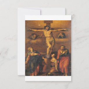 Crucifion - Michelangelo 1540 Save The Date