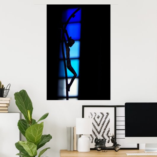 Crucifix afdrukken poster (Thuiskantoor)