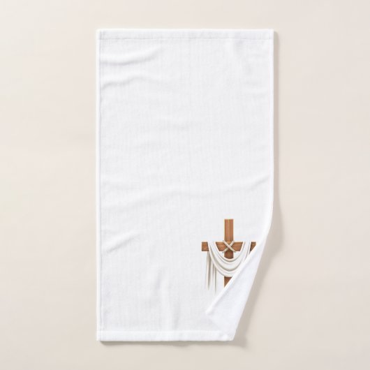 Crucifix Bad Handdoek (Handdoek)