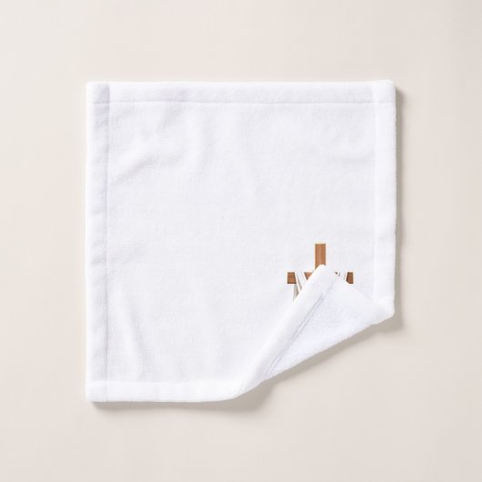 Crucifix Bad Handdoek (Wasdoekje)