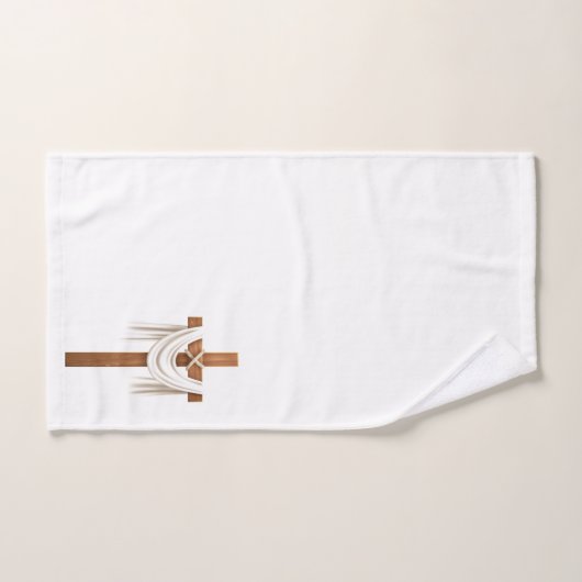 Crucifix Bad Handdoek (Handdoek)