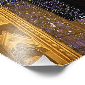 Crucifix boven het hoge altaar in de Santa Foto Afdruk (Hoek)