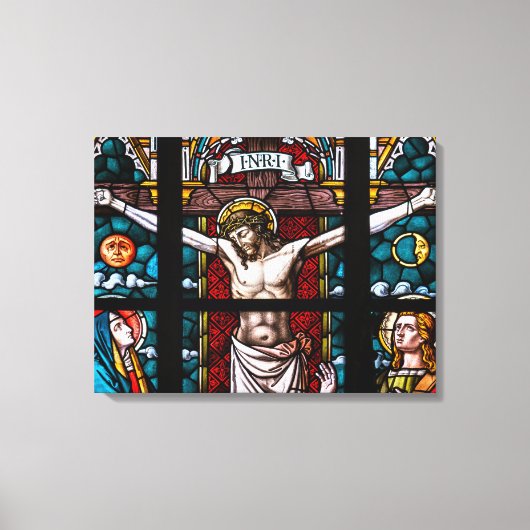 Crucifix Canvas Afdruk (Voorkant)
