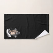Crucifix en Praying Hands Bad Handdoek (Handdoek)