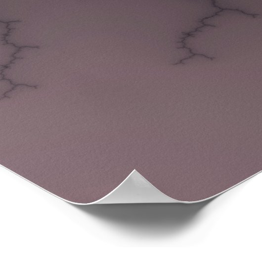 Crucifix - Fractaal Poster (Hoek)