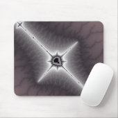 Crucifix - Fractal Mousepad Muismat (Met muis)