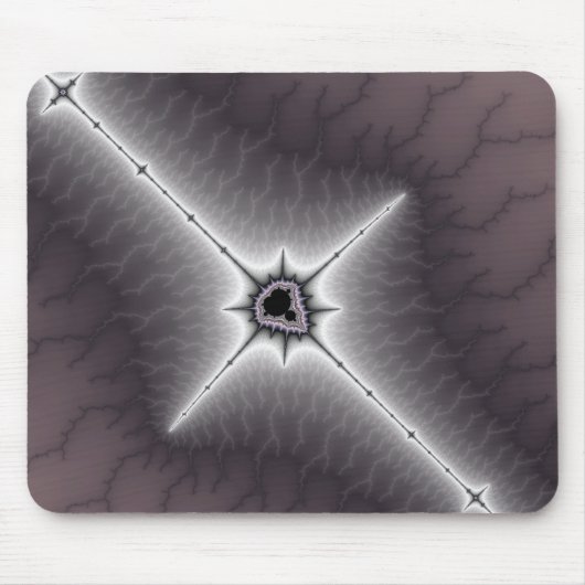 Crucifix - Fractal Mousepad Muismat (Voorkant)