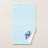 Crucifix Hij is een uit een bad bestaande doekset Bad Handdoek (Handdoek)