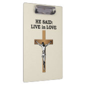 Crucifix Klembord (Rechts)