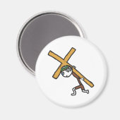 Crucifix Magneet (Voorkant / Achterkant)