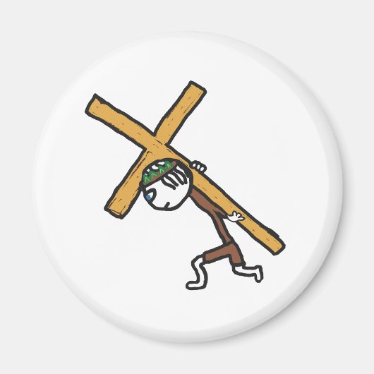 Crucifix Magneet (Voorkant)