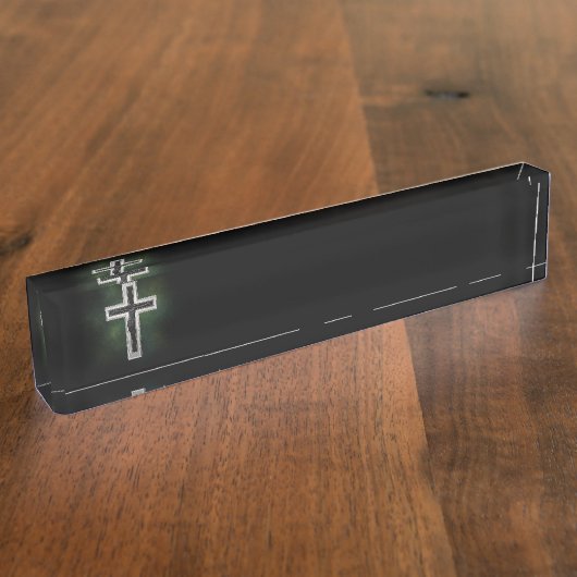 Crucifix Naambordje (Zijkant)