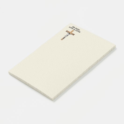 Crucifix Post-it® Notes (Schuin)