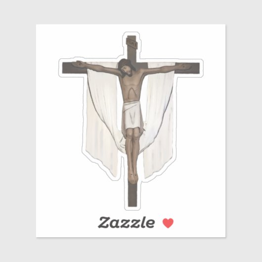 Crucifix Sticker (Vel)