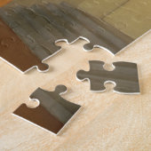Crucifix (temperatuur op hout) legpuzzel (Zijkant)