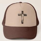 CRUCIFIX TRUCKER PET (Voorkant)