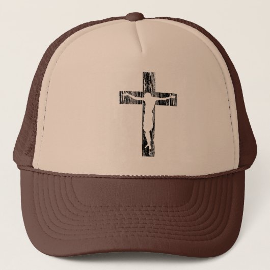 CRUCIFIX TRUCKER PET (Voorkant)