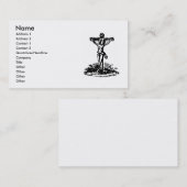 Crucifix-Visitekaartje Visitekaartje (Voorkant / Achterkant)
