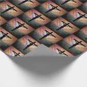 Crucifix/Words Wrapping Paper Cadeaupapier (Hoek)