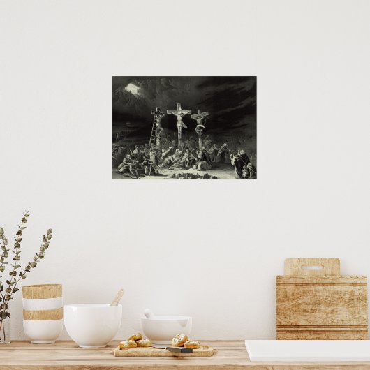 Crucifixatie - 1849 poster (Keuken)