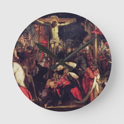 Crucifixatie 2 ronde klok (Voorkant)