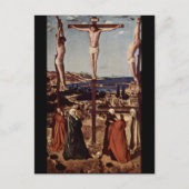 Crucifixatie c1455 briefkaart (Voorkant)
