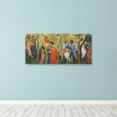 Crucifixatie Canvas Afdruk (Insitu (Houten vloer))