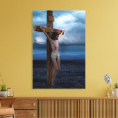 Crucifixatie Canvas Afdruk (Insitu (Woonkamer))