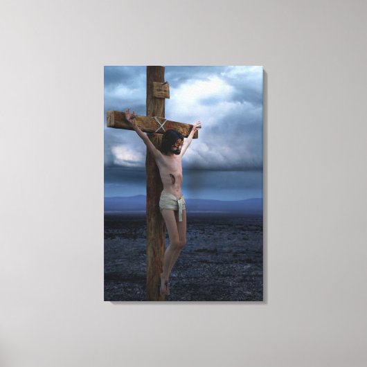 Crucifixatie Canvas Afdruk (Voorkant)